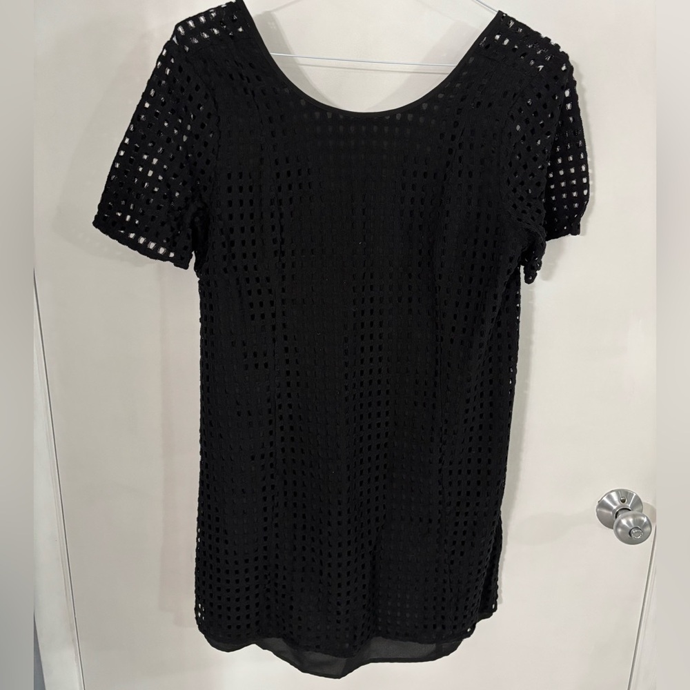 2/$15- BCBGeneration Black Eyelet Dress
